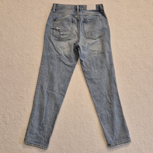 PISTOLA Presley High Rise Jeans 27 Blue Virginia Beach 90s Vintage Distressed - Picture 3 of 12